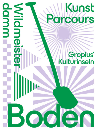 Plakat für den Kunstparcours 