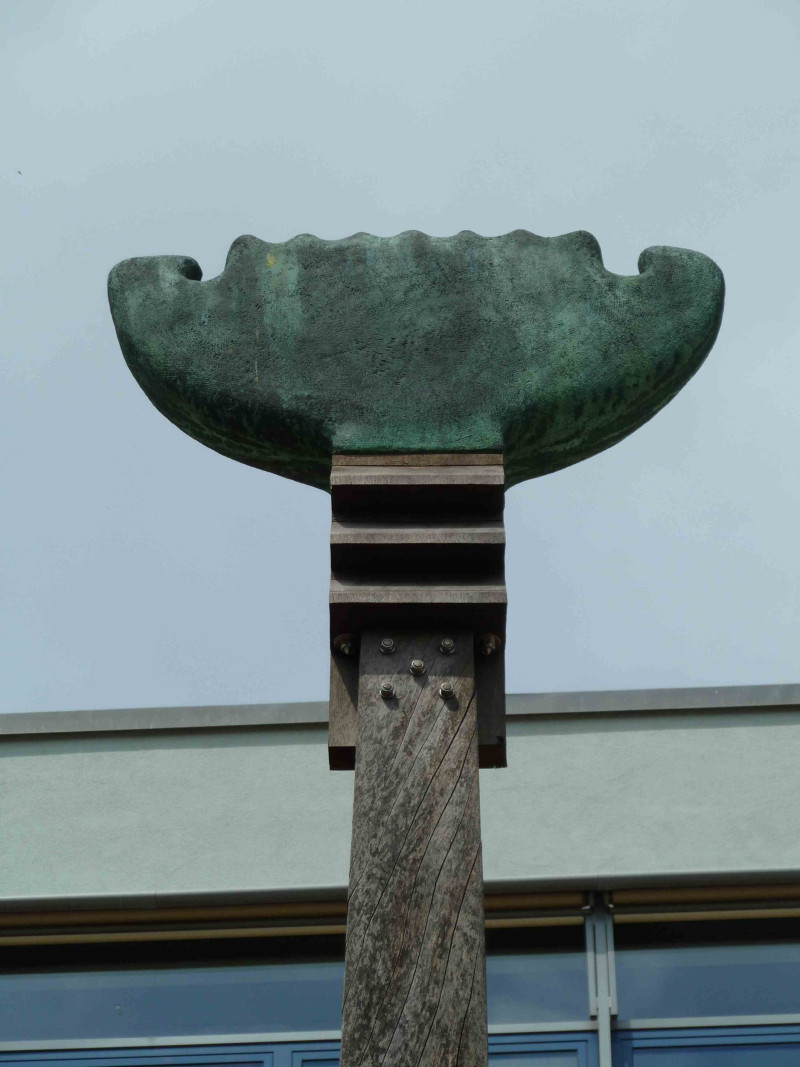 Detail von einer Skulptur