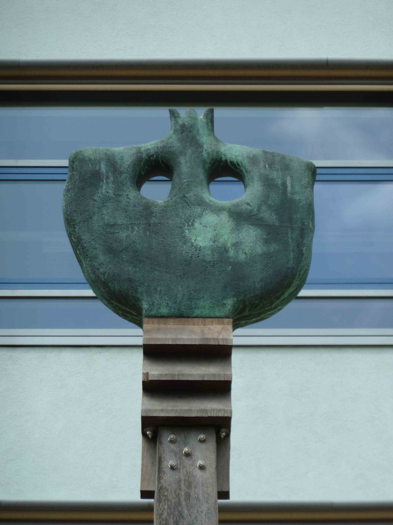 Detail von einer Skulptur