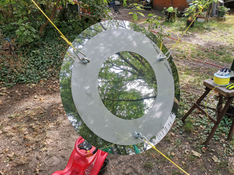 Prozess der Kunst am Bau Werkes Polyskop.