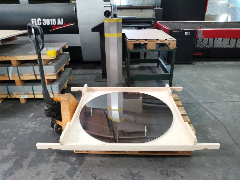 Prozess der Kunst am Bau Werkes Polyskop.