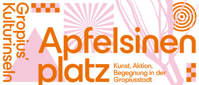 Grafikbanner „Apfelsinenplatz