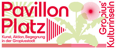 Pavillon Platz Logo mit Schriftzug 